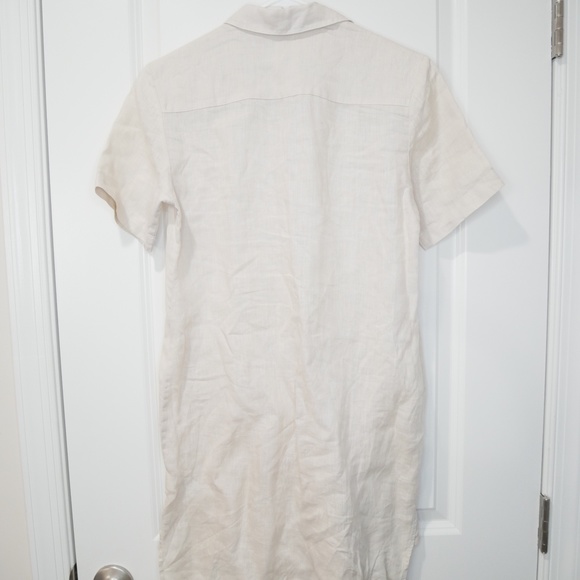 JAMES PERSE linen button down shirt dress Ceramic size 0 - Picture 3 of 5